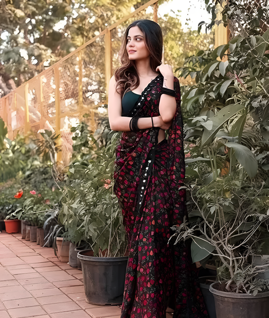 Daily Wear Chiffon Saree