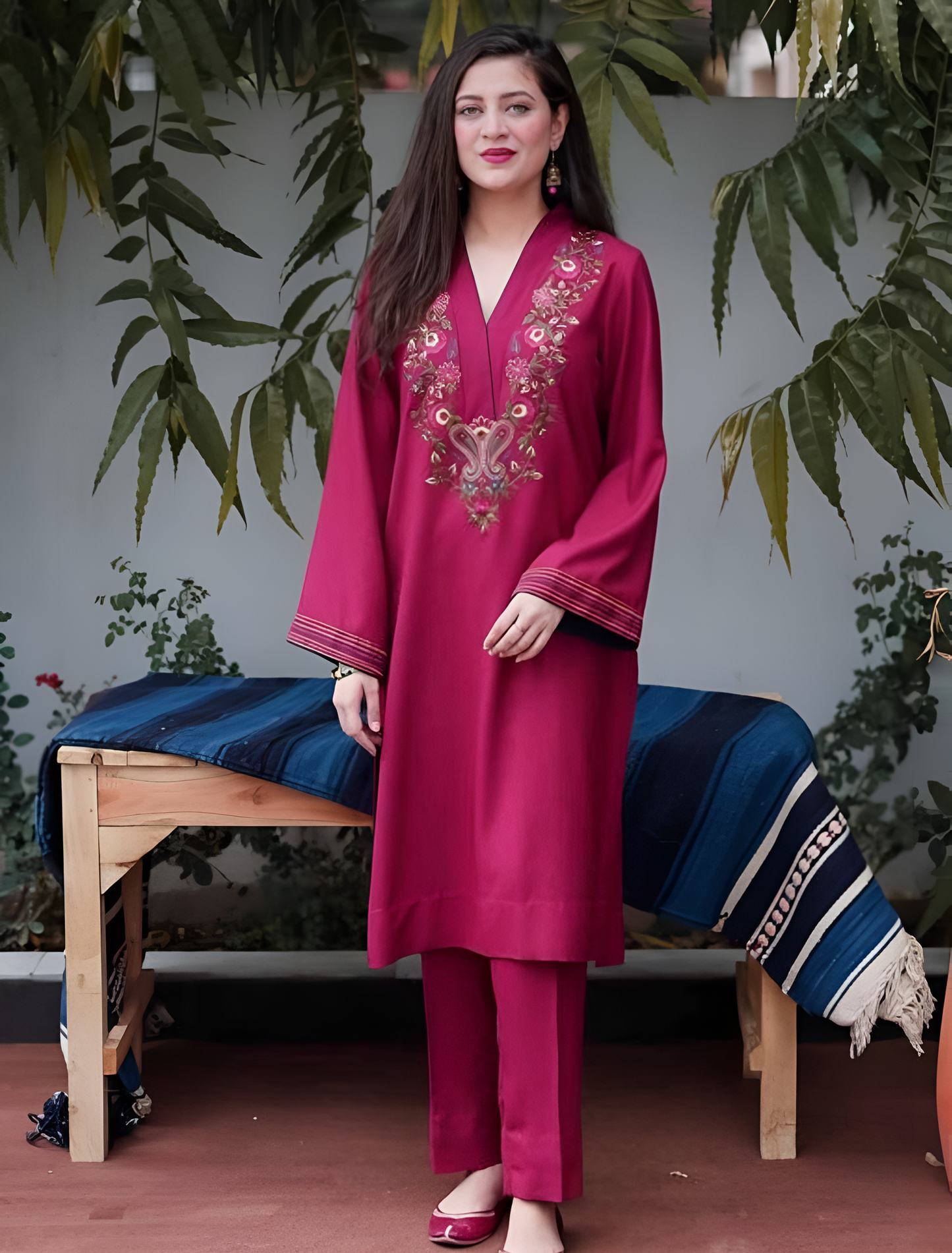 Designer Embroidered Co-ord set