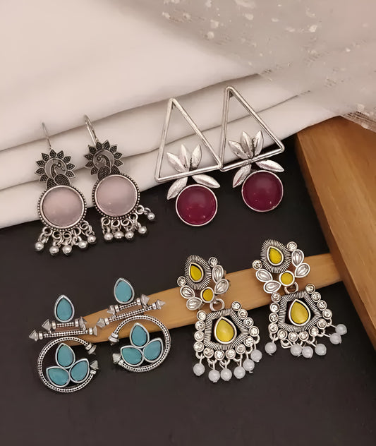 Girls earings | Newly designed | Combo of 4